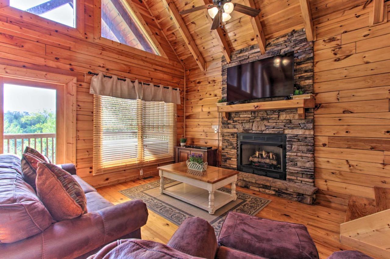 Pigeon Forge Family Cabin With Resort Pool And Hot Tub Exterior foto